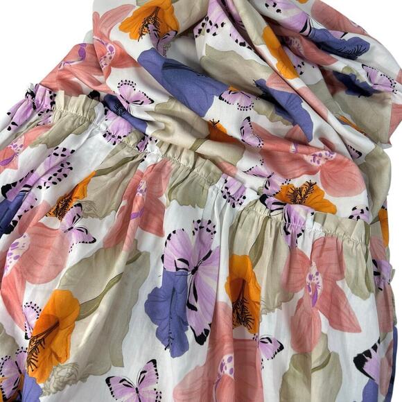 New Women’s Sensi Studio Halter Neck Maxi Dress Size L - Picture 6 of 8